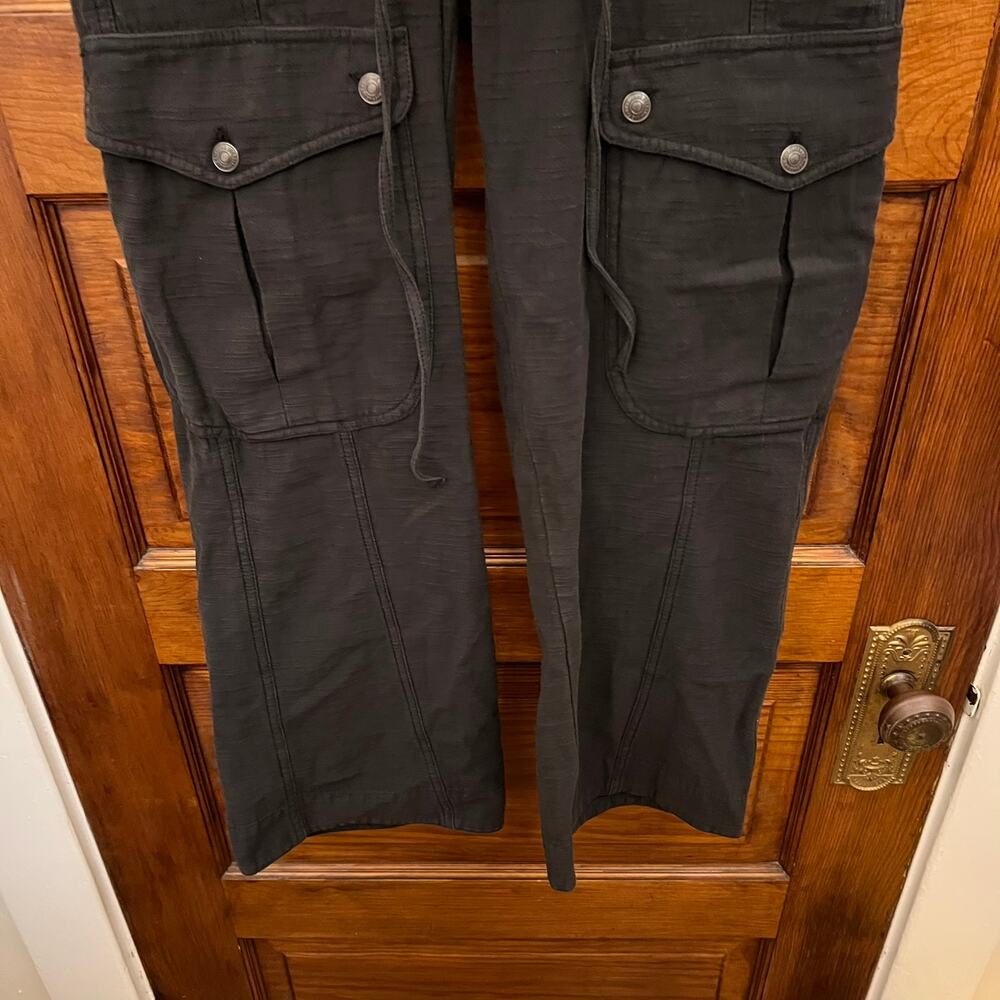 Free People We The Free Park Ave Cargo Pant Black size XS NWT's $148 - Picture 10 of 11